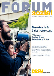 FORUM sozial 2024/3: Demokratie & Selbstvertretung